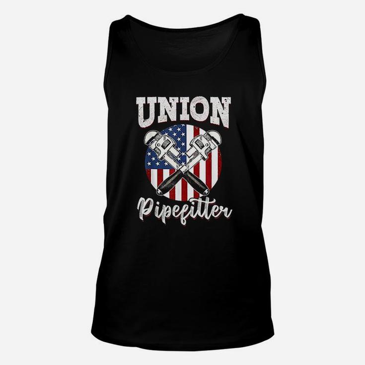 Pipefitter Gifts Funny Plumber Plumbing Union Pipefitter Unisex Tank Top