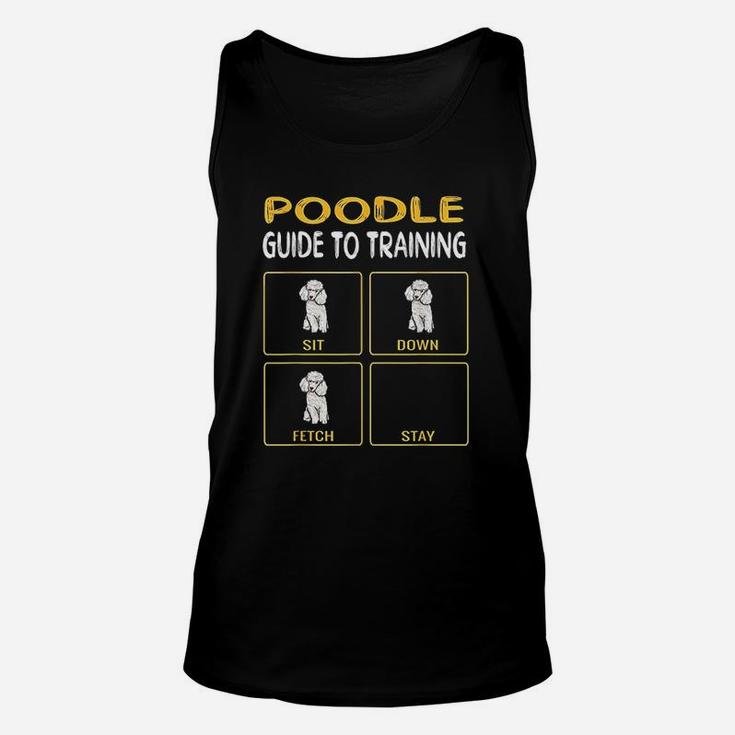 Poodle Guide To Training Dog Unisex Tank Top
