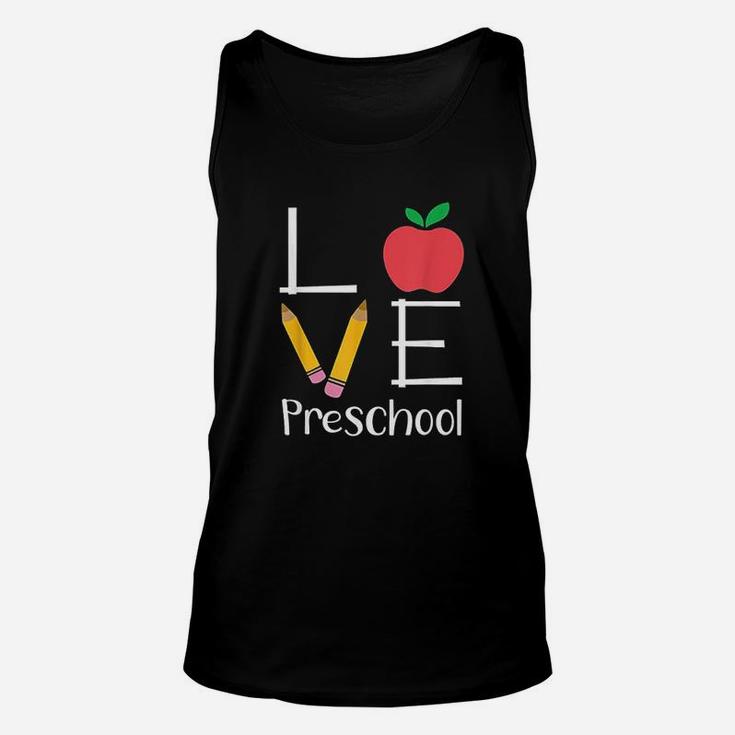 Preschool Teacher Love Preschool Gift Unisex Tank Top