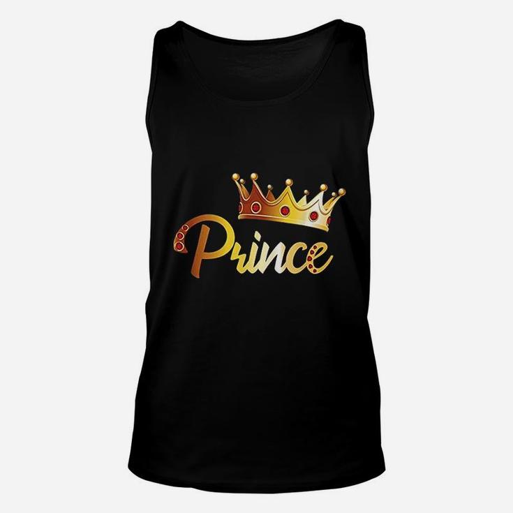 Prince For Boys Gift Family Matching Gift Royal Prince Unisex Tank Top