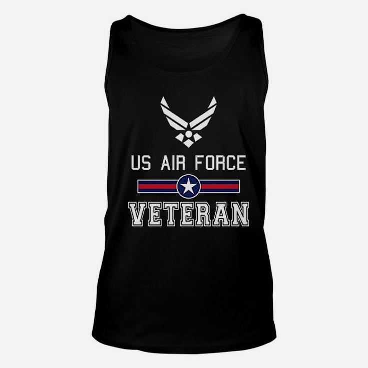 Proud Air Force Veteran Military Pride Unisex Tank Top