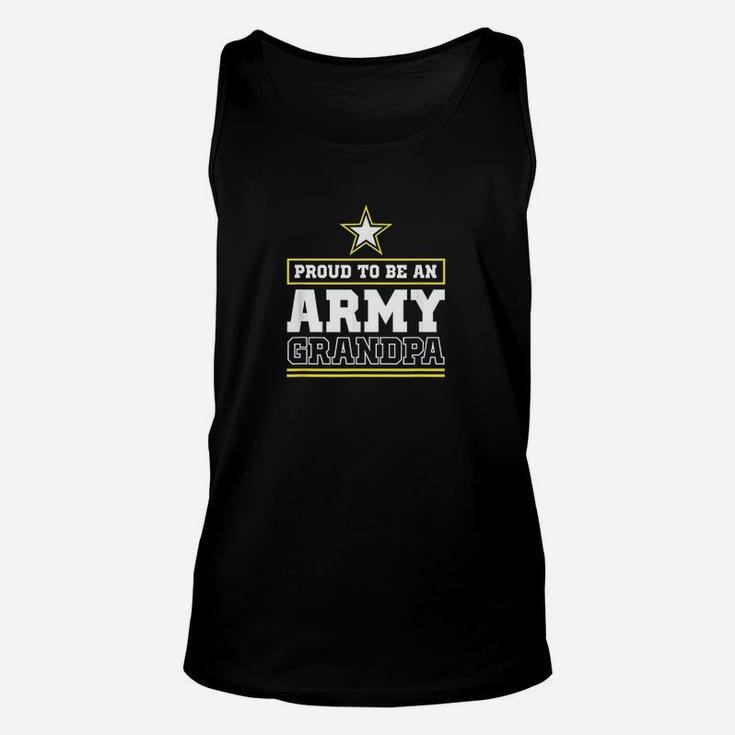 Proud Army Grandpa Proud To Be An Army Grandpa Unisex Tank Top