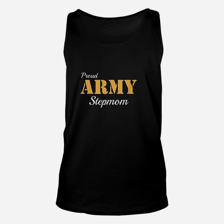 Proud Army Stepmom Veteran Mom Pride Mothers Gift Unisex Tank Top
