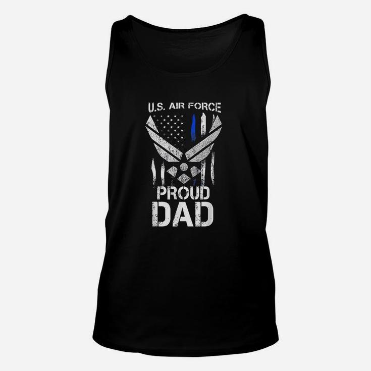 Proud Dad Us Air Force Stars Air Force Family Party Gift Unisex Tank Top