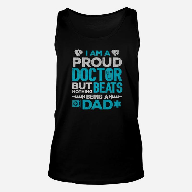 Proud Doctor Daddy, best christmas gifts for dad Unisex Tank Top
