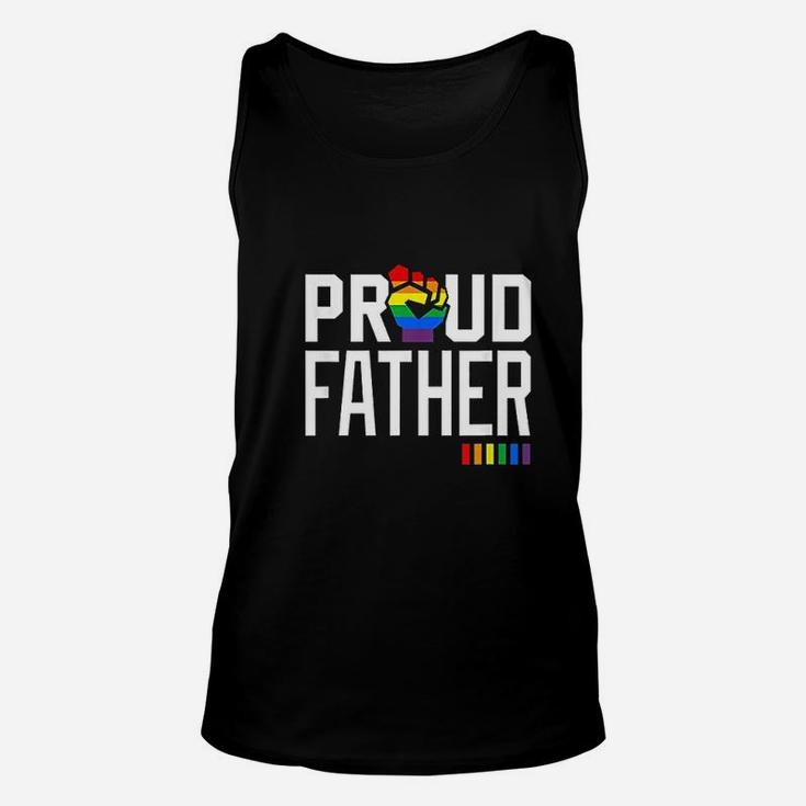 Proud Father Gay Pride Month Lgbtq Unisex Tank Top