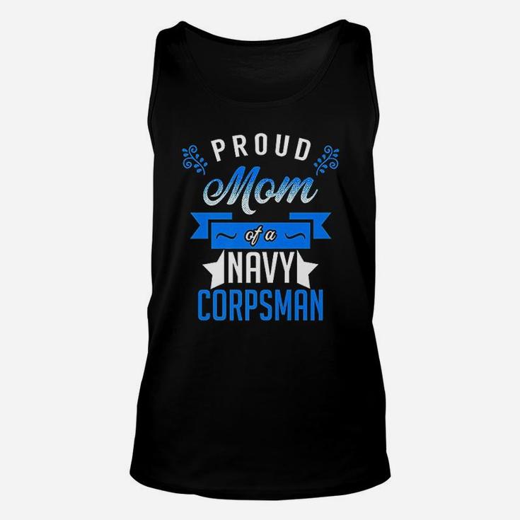 Proud Mom Of A Navy Corpsman Happy Mothers Day Unisex Tank Top