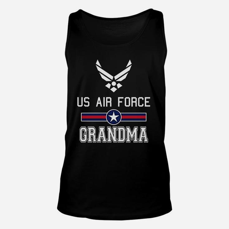 Proud Us Air Force Grandma Military Unisex Tank Top