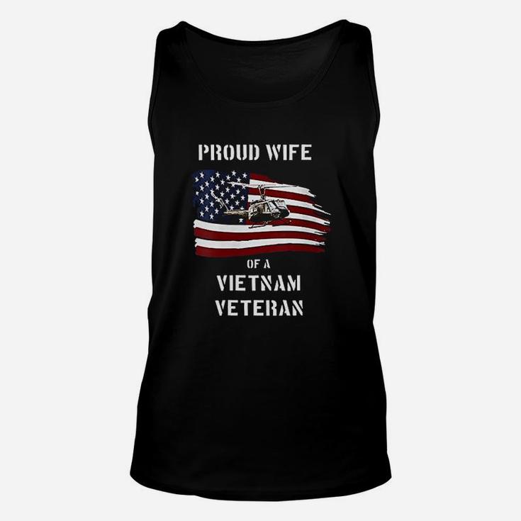 Proud Wife Of A Vietnam Veteran Unisex Tank Top