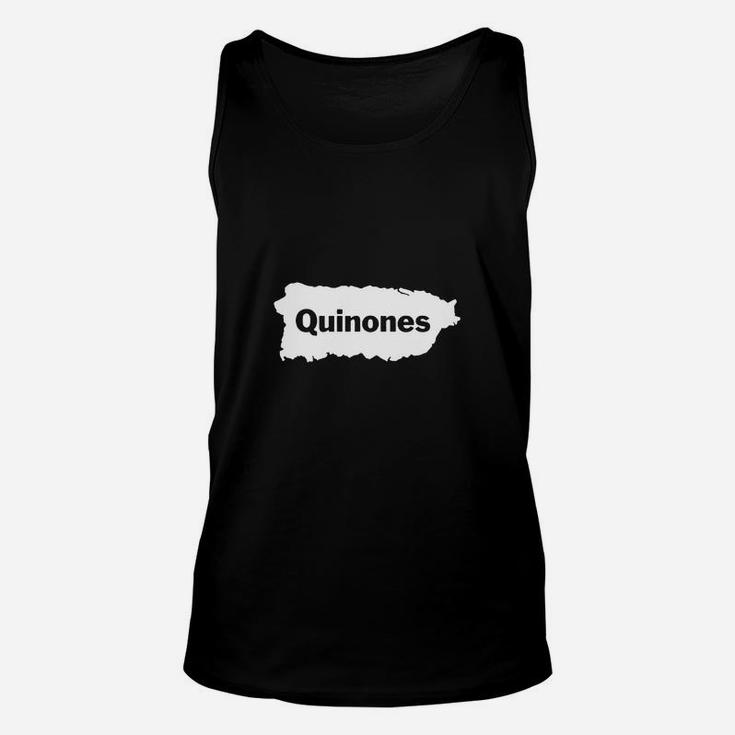 Quinones Last Name T-shirt, Camisas De Puerto Rico Unisex Tank Top