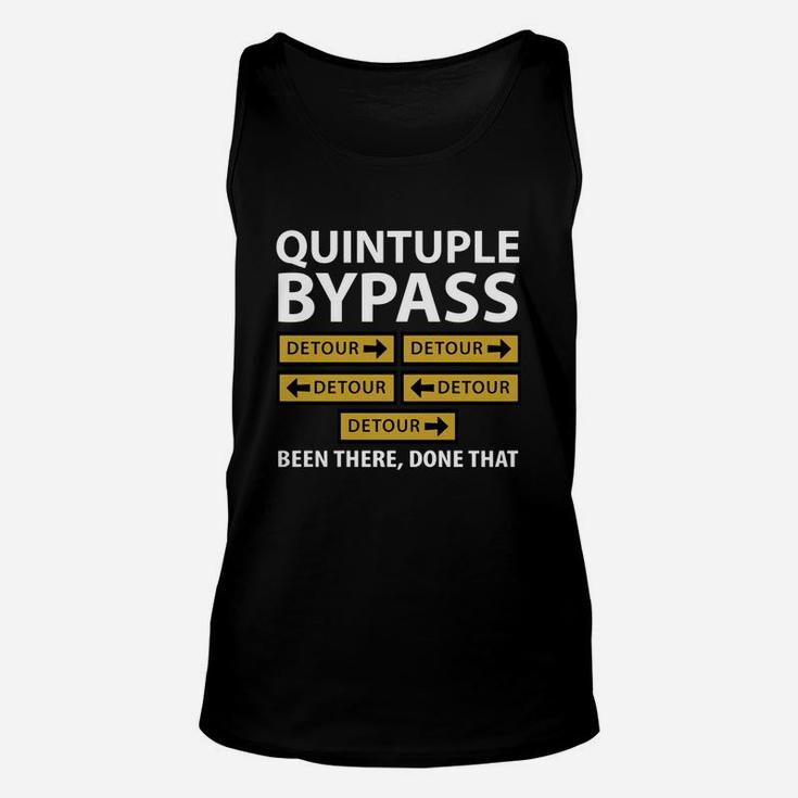 Quintuple Bypass Open Heart Surgery T-shirt Unisex Tank Top