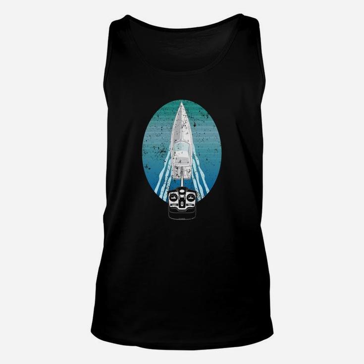 Radio Controlled Motor Boat Rc Remote Control Toy Shirt - Vintage Sport T-shirt Unisex Tank Top