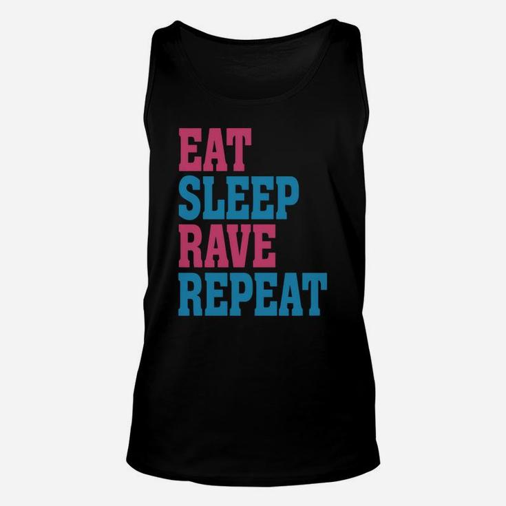 Rave - Eat Sleep Rave Repeat Unisex Tank Top