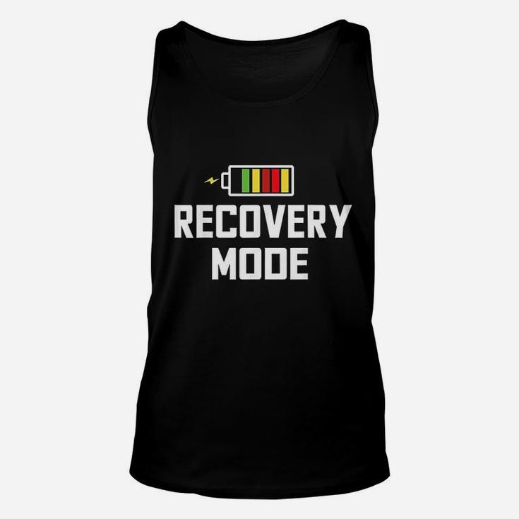 Recovery Mode Get Well Funny Post Injury Surgery Rehab Unisex Tank Top