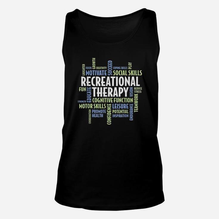 Recreational Therapy Gift For Recreational Therapist Unisex Tank Top