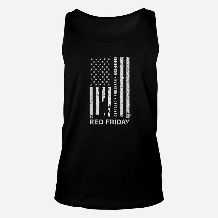 Red Friday Red Remember Everyone Deployed Unisex Tank Top