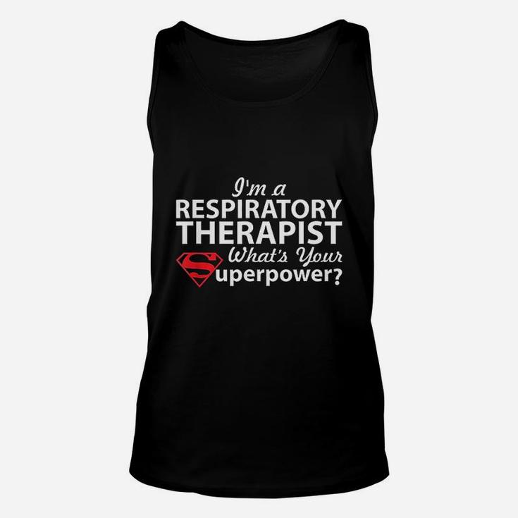 Respiratory Therapist Gifts Respiratory Therapist Unisex Tank Top