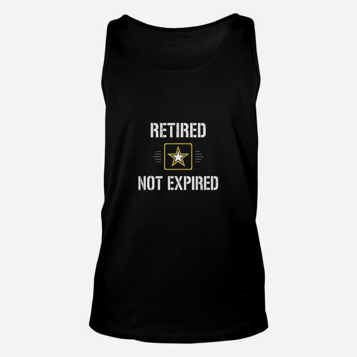 Retired Not Expired Military Army Unisex Tank Top