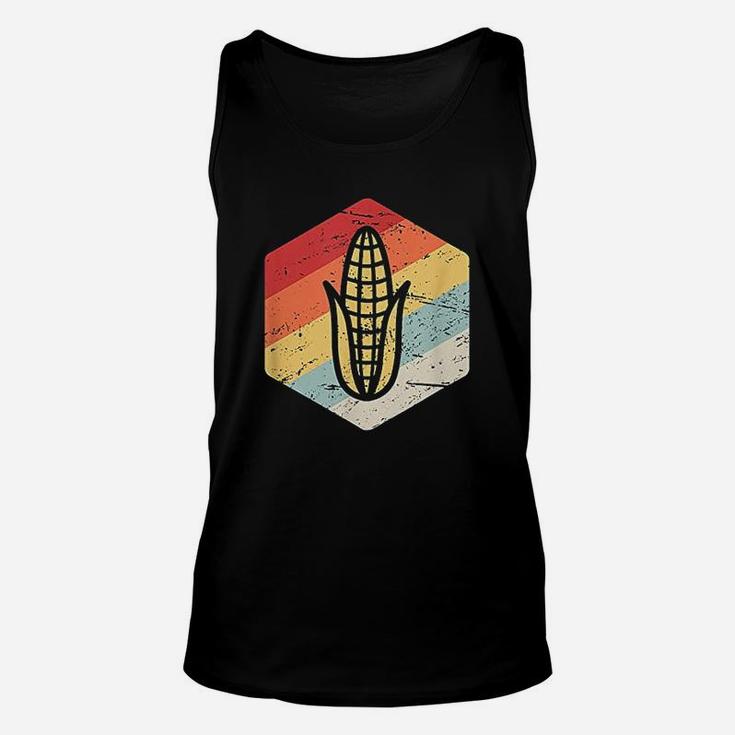 Retro Vintage Midwest Ear Of Corn Gift For Corn Farmers Unisex Tank Top