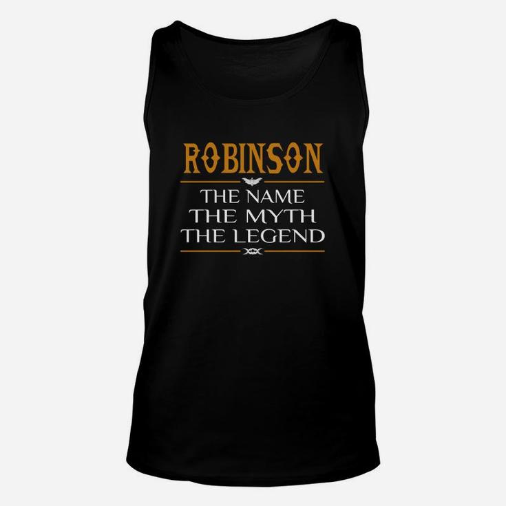 Robinson Legend Name Robinson - Unisex Tank Top