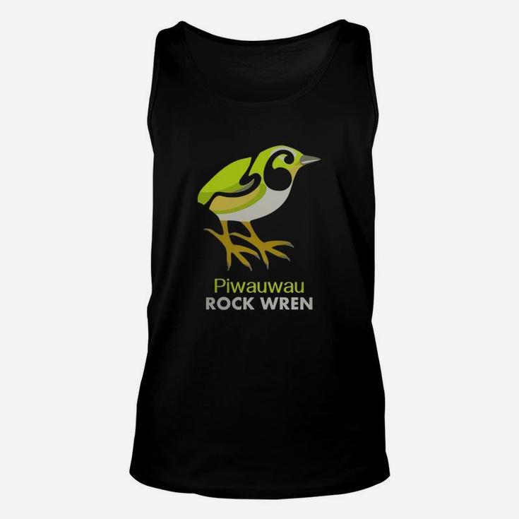 Rock Wren New Zealand Bird T-shirt Unisex Tank Top