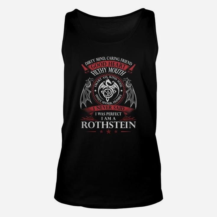 Rothstein Good Heart Name Shirts Unisex Tank Top