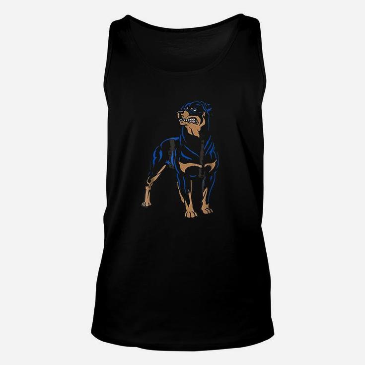 Rottweiler Dog Gift For Any Animal Rottweiler Dogs Unisex Tank Top