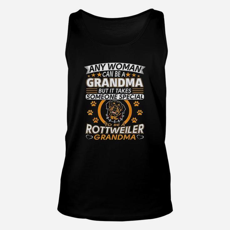 Rottweiler Lover Grandma Best Gifts Idea Rottweiler Grandma Unisex Tank Top