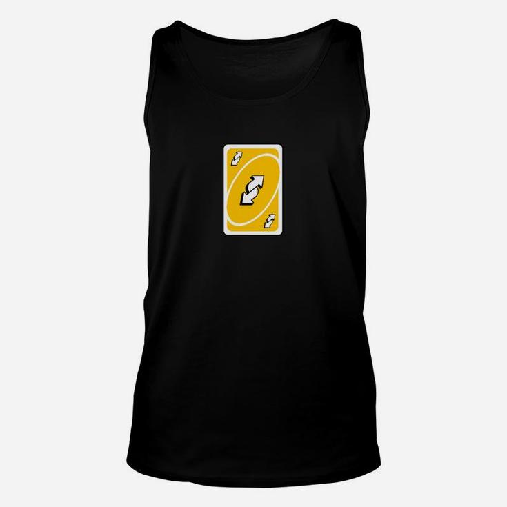 Schwarzes Herren Unisex TankTop mit Blitz-Kartendesign, Stylisches Gamer-Unisex TankTop