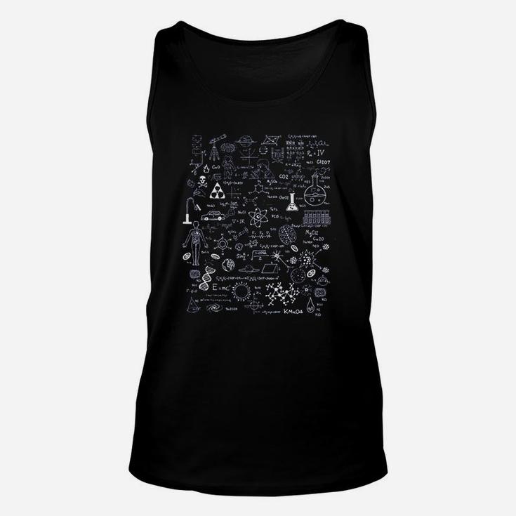 Science Physic Math Chemistry Biology Astronomy Unisex Tank Top