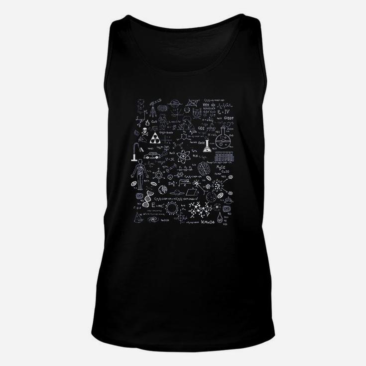 Science Physic Math Chemistry Biology Astronomy Unisex Tank Top
