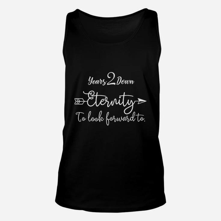Second Wedding Anniversary Gift For Him Her Unisex Tank Top