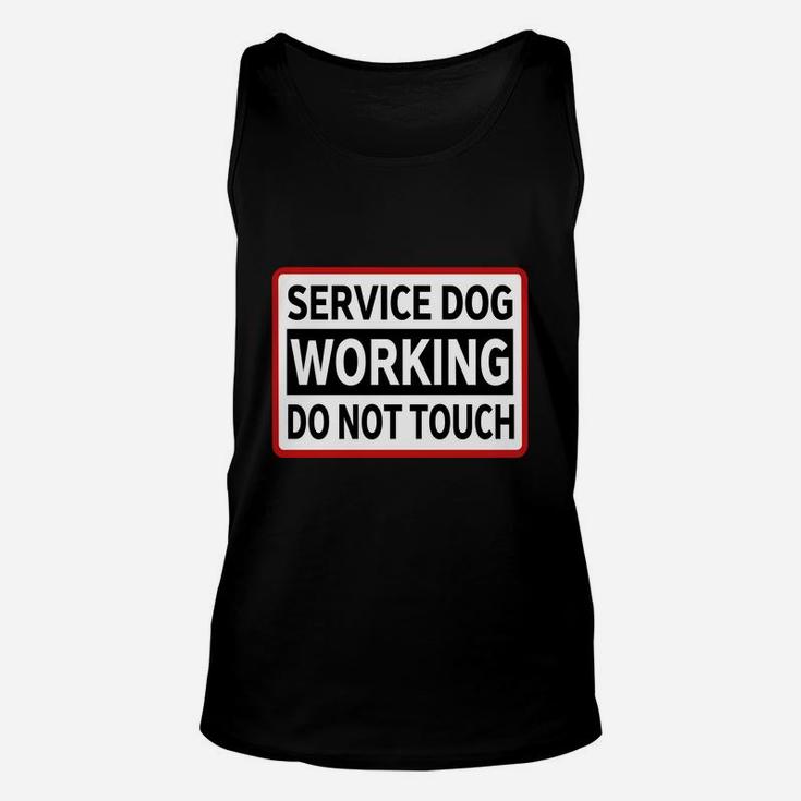 Service Dog Working ss Unisex Tank Top