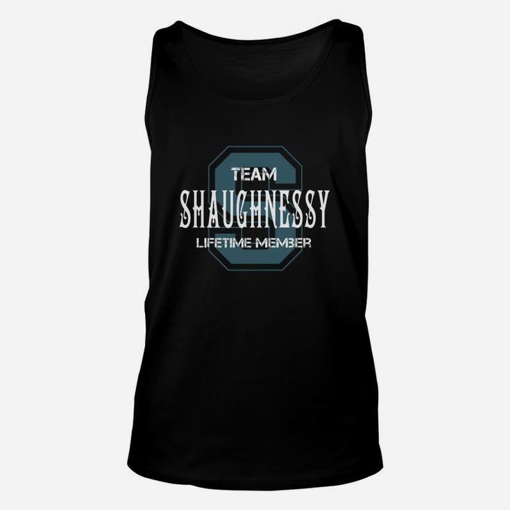 Shaughnessy Shirts - Team Shaughnessy Lifetime Member Name Shirts Unisex Tank Top