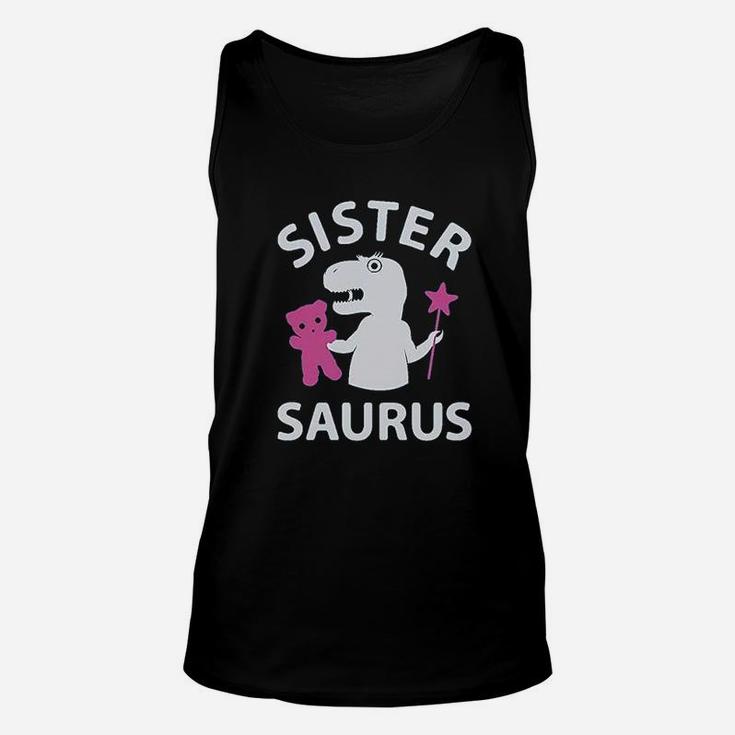 Sister Saurus For Big Sister Girls Unisex Tank Top