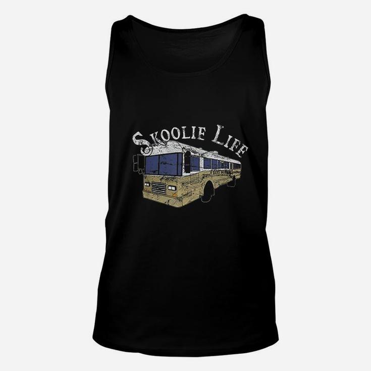 Skoolie Life Bus Conversion Nomad Lifestyle Vintage Unisex Tank Top