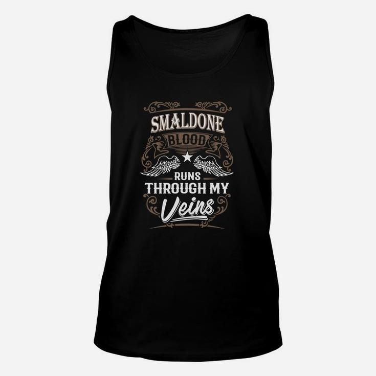 Smaldone Shirt, Smaldone Family Name, Smaldone Funny Name Gifts T Shirt Unisex Tank Top