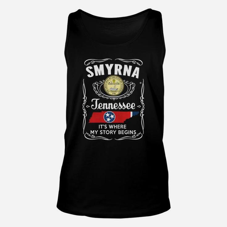 Smyrna, Tennessee - My Story Begins Unisex Tank Top