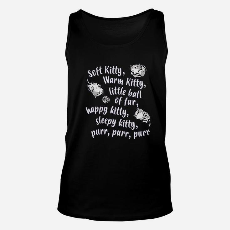 Soft Kitty Funny Cute Cat Song Unisex Tank Top