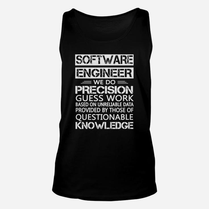 Software Engineer Shirt Best Gift For Software Engineer Unisex Tank Top