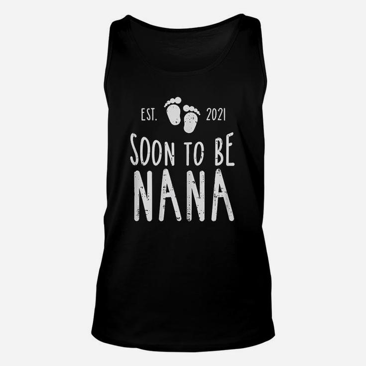 Soon To Be Nana 2021 Pregnancy Announcement Unisex Tank Top
