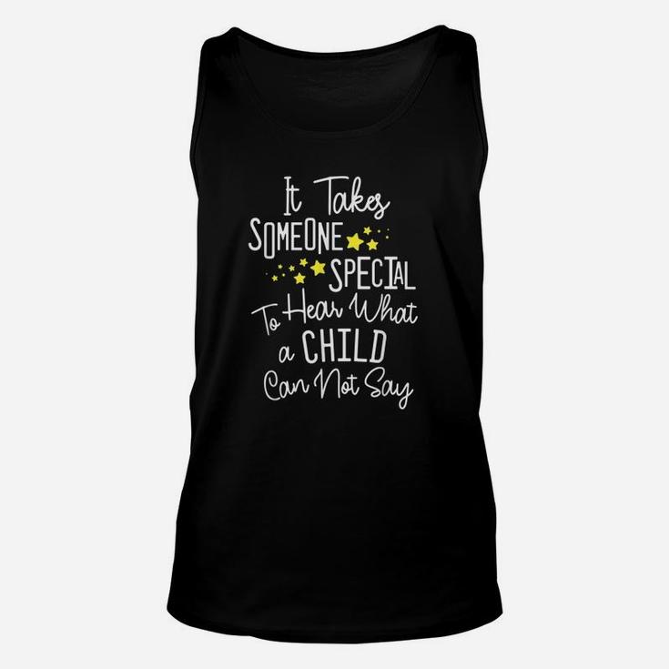 Sped Special Education It Takes Someone Special Unisex Tank Top