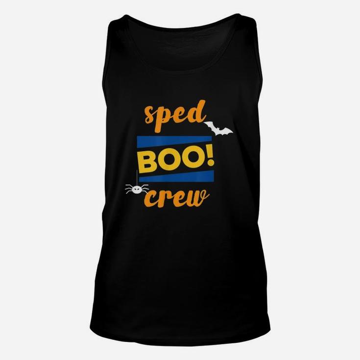 Sped Special Education Sped Boo Crew Unisex Tank Top