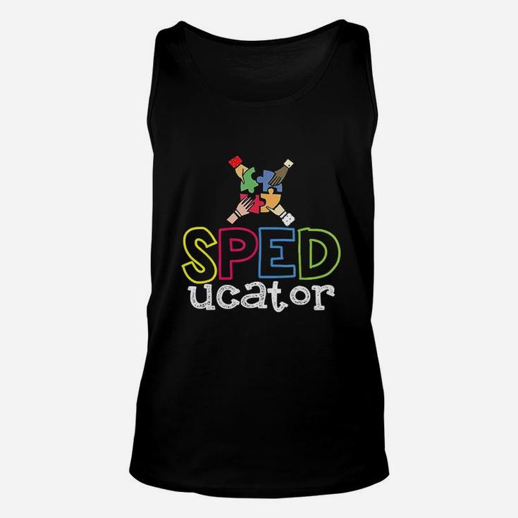 Sped Squad Gift Special Ed Teacher Special Education Teacher Unisex Tank Top