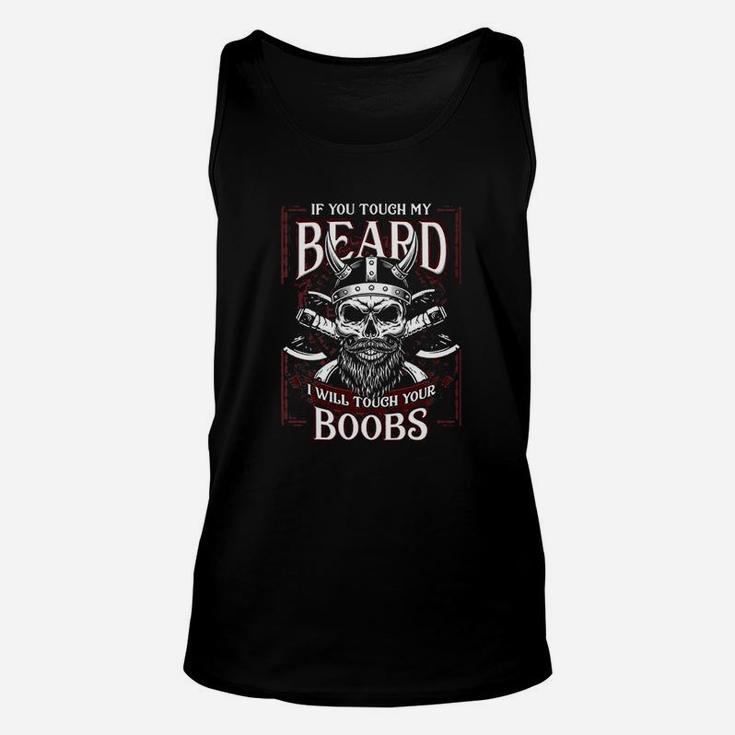 St Patricks Dads If You Touch My Beard Unisex Tank Top