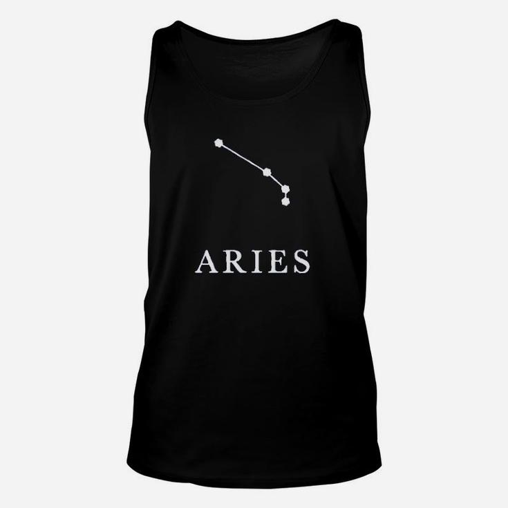 Star Sign Constellation Astrology Aries Zodiac Astronomy Unisex Tank Top