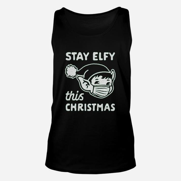 Stay Elfy This Christmas Unisex Tank Top