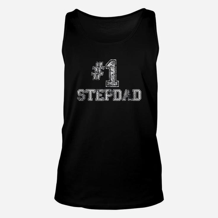 Stepdad Step Dad Number One Fathers Day Unisex Tank Top