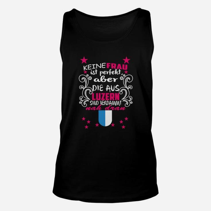 Stolz aus Luzern Damen Unisex TankTop, Heimatliebe & Perfektion Design