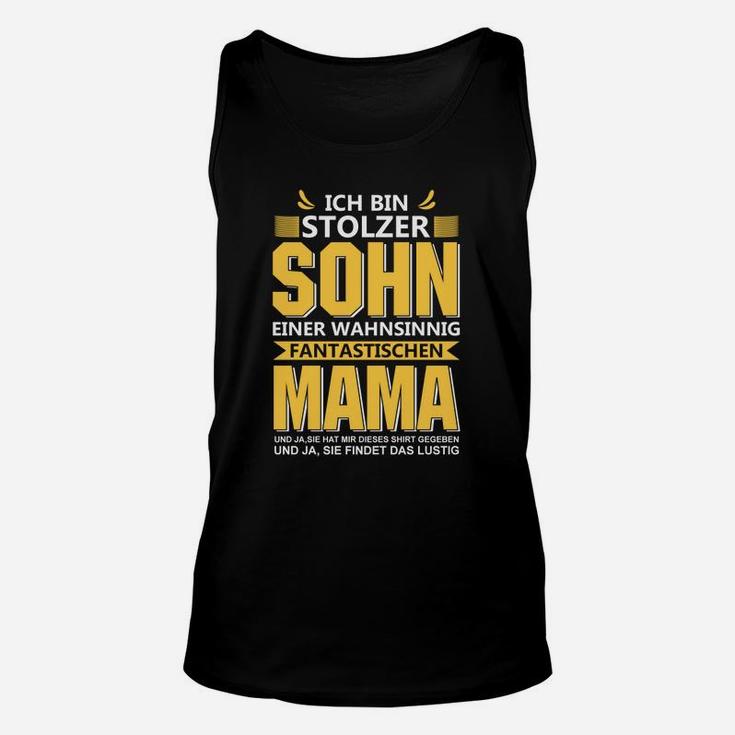 Stolzer Sohn Fantastische Mama Unisex TankTop, Perfekt für Muttertag